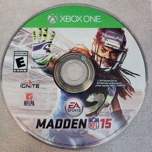Madden NFL 15 (Microsoft Xbox One, 2014).    Disc Only.